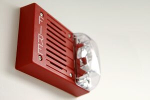 Strobe and horn for fire alarm systems